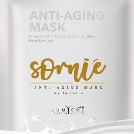 One More Lumiere Sornie Anti-Aging Mask Bant – Güneş yanıkları, cilt lekeleri ve sivilce oluşumunu önleyerek cildin tazeliğini ve canlılığını destekler.